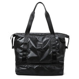 Waterproof Oxford Gym Bag for Women with Dry Wet Separation