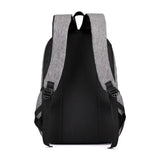 3Pcs Business Laptop Backpack Canvas Travel Shoulder Bag for Men Women