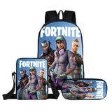 3Pcs/Set School Bag For Boys Girls Movie Cartoon Backpack Children School Set Sc