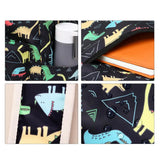 Kids Dinosaur Backpack Set Adjustable Straps Cartoon Bookbag for School