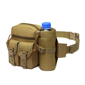 3Pcs Outdoor Waist Bag Set Waterproof Molle Camouflage Hiking Pack