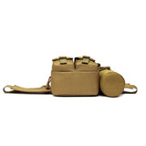 3Pcs Outdoor Waist Bag Set Waterproof Molle Camouflage Hiking Pack