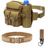3Pcs Outdoor Waist Bag Set Waterproof Molle Camouflage Hiking Pack
