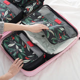 3SETS/LOT Travel Bags Set Woman Portable Clothing Sorting Organizer