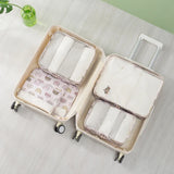 3SETS/LOT Travel Bags Set Woman Portable Clothing Sorting Organizer