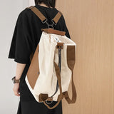 Canvas Backpack Shoulder Bag High-capacity Travel Bag