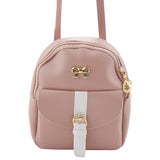 Mini Backpack Small Diagonal Bag Bow Backpack Ladies Wallet