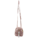 Small Leather Backpack with Bow, Ladies Wallet