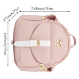 Mini Backpack Small Diagonal Bag Bow Backpack Ladies Wallet