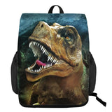 3D Animal Student Schoolbag Creative Backpack Polyester Large Capacity