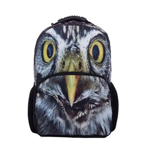 3D Cartoon Backpack Student Bag Large Capacity Outdoor Leisure Bag