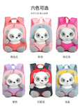 3D Panda Plush Toy Children Backpacks,Kindergarten School Bags