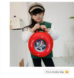 3D Tire Shaped Kids Backpack, Waterproof School Bag, 11 Inch Bookbag