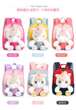 3D Unicorn Plush Toy Children Backpack - Kindergarten School Bags