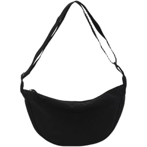 3pcs Messenger Bags Women Nylon Plain Pillow Light Fanny Packs Mix