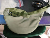 3pcs Messenger Bags Women Nylon Plain Pillow Light Fanny Packs Mix