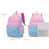 3pcs Nylon Backpack Shoulder Book Bags for Teenage Girls Cartoon Children