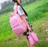 3pcs School Bags For Girls Teenager Schoolbag Backpacks For Children
