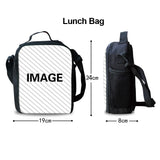 3pcs T-Rex Dino School Backpack Set for Kids