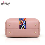 3pcs Set Composite Bag High Pu Leather Totes Bag Femal Handbag Crossbody Bags