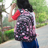 3pcs/Set Girls School Bags Waterproof Backpacks Child Mochila