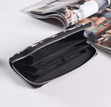 3pcs Women PU Leopard Printing Long Wallets