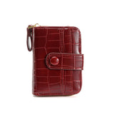 3pcs Women PU Crocodile Short Wallet