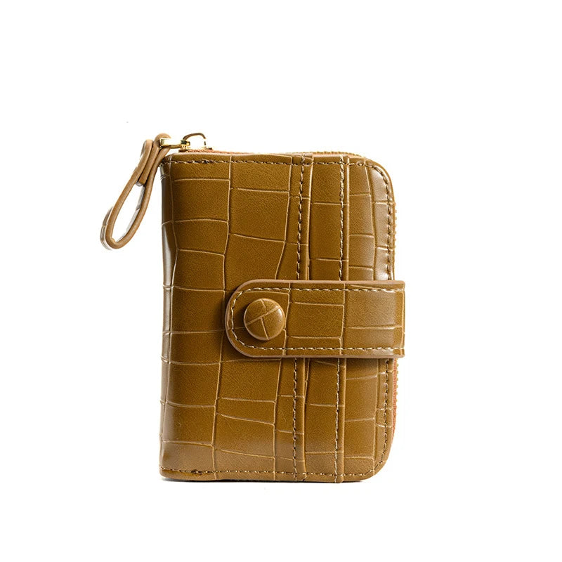 3pcs Women PU Crocodile Short Wallet