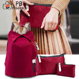 3pcs/set Women Backpack Mini Rucksack Nylon Shoulder Bags for Girls