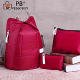 3pcs/set Women Backpack Mini Rucksack Nylon Shoulder Bags for Girls