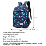 3pcs/set Male Backpacks School Bags for Women Boys Student Travel Bag