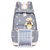 3pc Printing School Bags - Kids Lovely Backpacks
