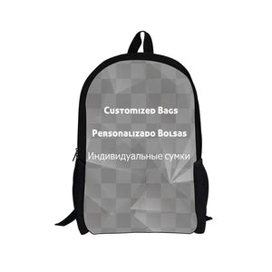 3pcs Dog 3D Printing School Bags for Kids