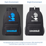 Fluorescent Luminous Kids Bagpack Boys Girls Schoolbag