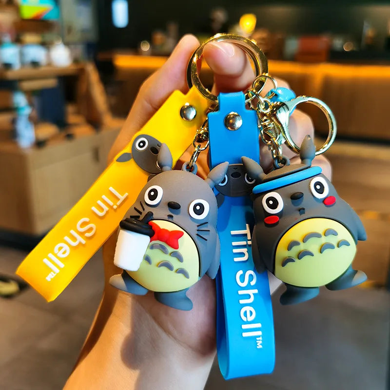 Totoro Key Bag Couples Car Key Chain Pendant Bag Accessories