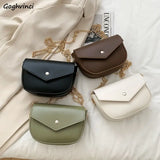 4 Colors Shoulder Bags Women Cross Body Chain-bag PU Leather Texture