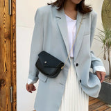 4 Colors Shoulder Bags Women Cross Body Chain-bag PU Leather Texture