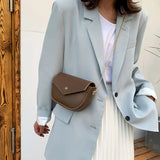 4 Colors Shoulder Bags Women Cross Body Chain-bag PU Leather Texture