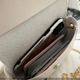 4 Colors Shoulder Bags Women Cross Body Chain-bag PU Leather Texture