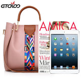 4 Pcs/set Women Handbag Messenger Bags Shoulder Bag Lady PU Leather C