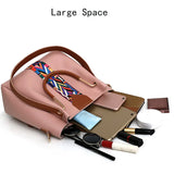 4 Pcs/set Women Handbag Messenger Bags Shoulder Bag PU Leather Shopper Tote