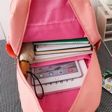 Rainbow Printing School Bags for Teen Girl Set