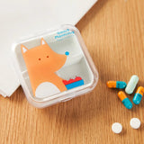 Transparent Mini Storage Pill Box Portable Container Cases