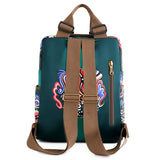 Anti Theft Women Backpack Durable Fabric Oxford School Bag