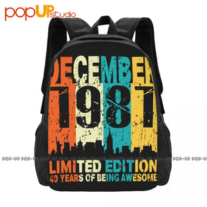 April 1981 40Th Birthday Large Gymnast Bag