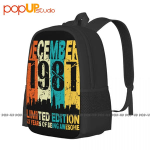 April 1981 40Th Birthday Large Gymnast Bag