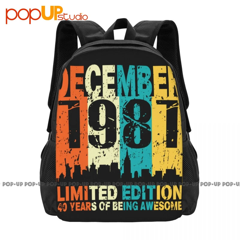 April 1981 40Th Birthday Large Gymnast Bag