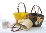 Big Straw Bag Summer Beach Woven Material Women Bag A1109