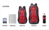 Waterproof Mountaineering Hiking Backpack 60L Climbing Bag