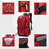 40L Waterproof Hiking Backpack Men Large Outdoor Sport Bag